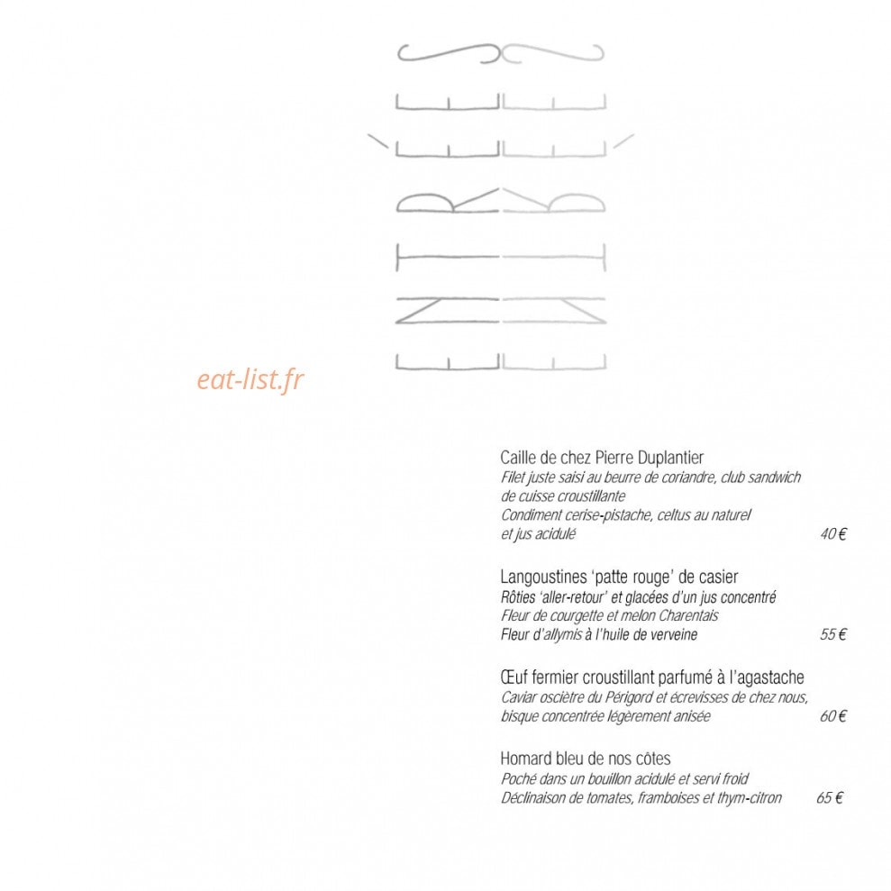 Le Saint-James — carte page 2