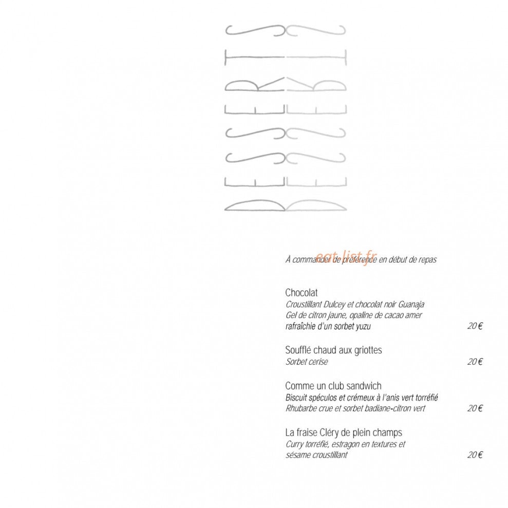 Le Saint-James — carte page 6