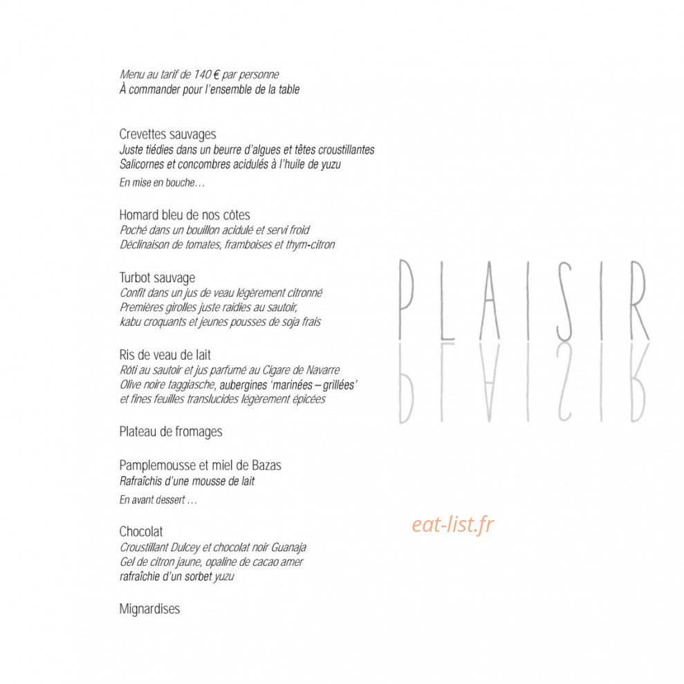 Le Saint-James — carte page 7