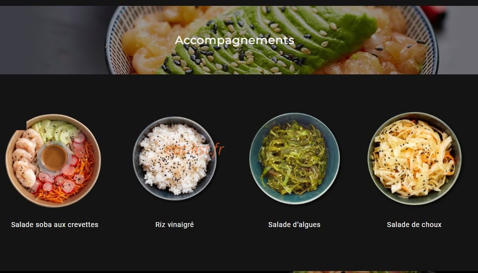 Sushi Gourmet — carte page 2