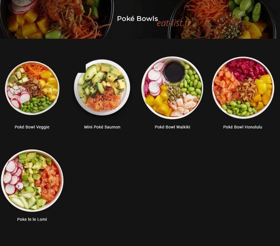 Sushi Gourmet — carte page 4