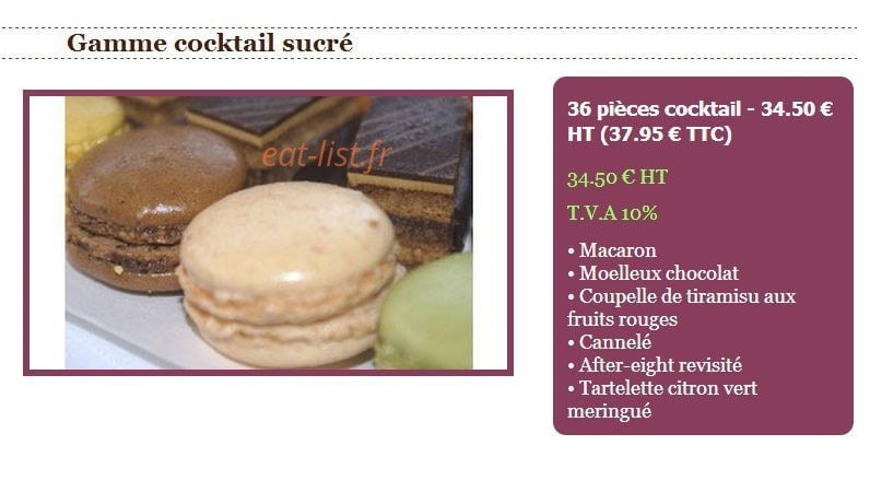 Le Nectar — carte page 7