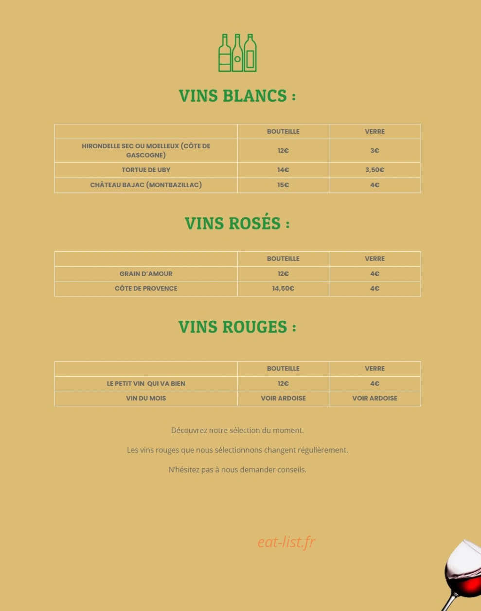 Bar 33.290 — carte page 3