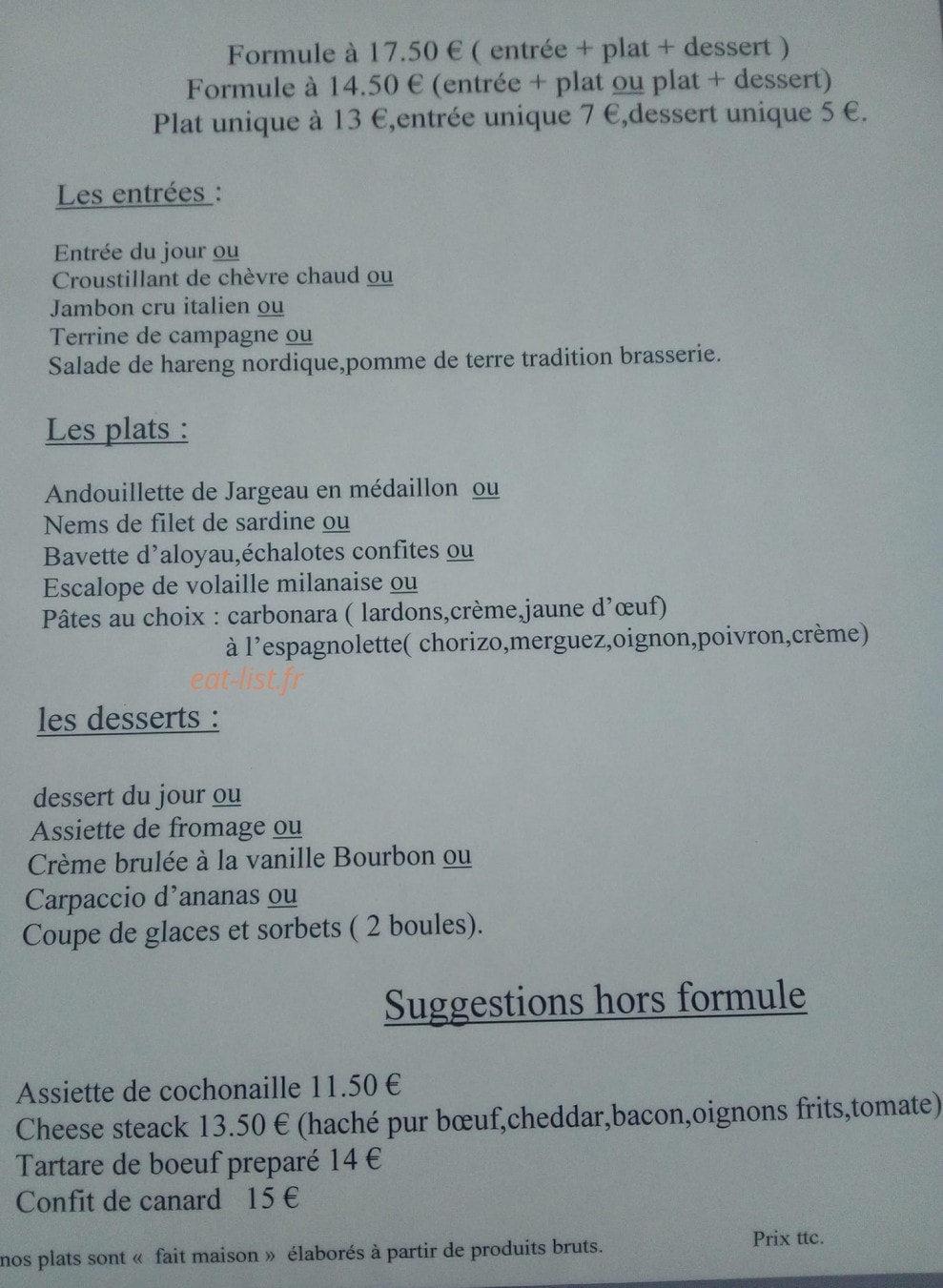 Côté Jardin — carte page 5