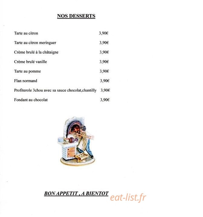 Les frères pizza — carte page 1