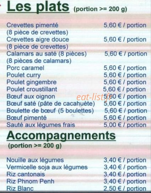 Lotus Express — carte page 2