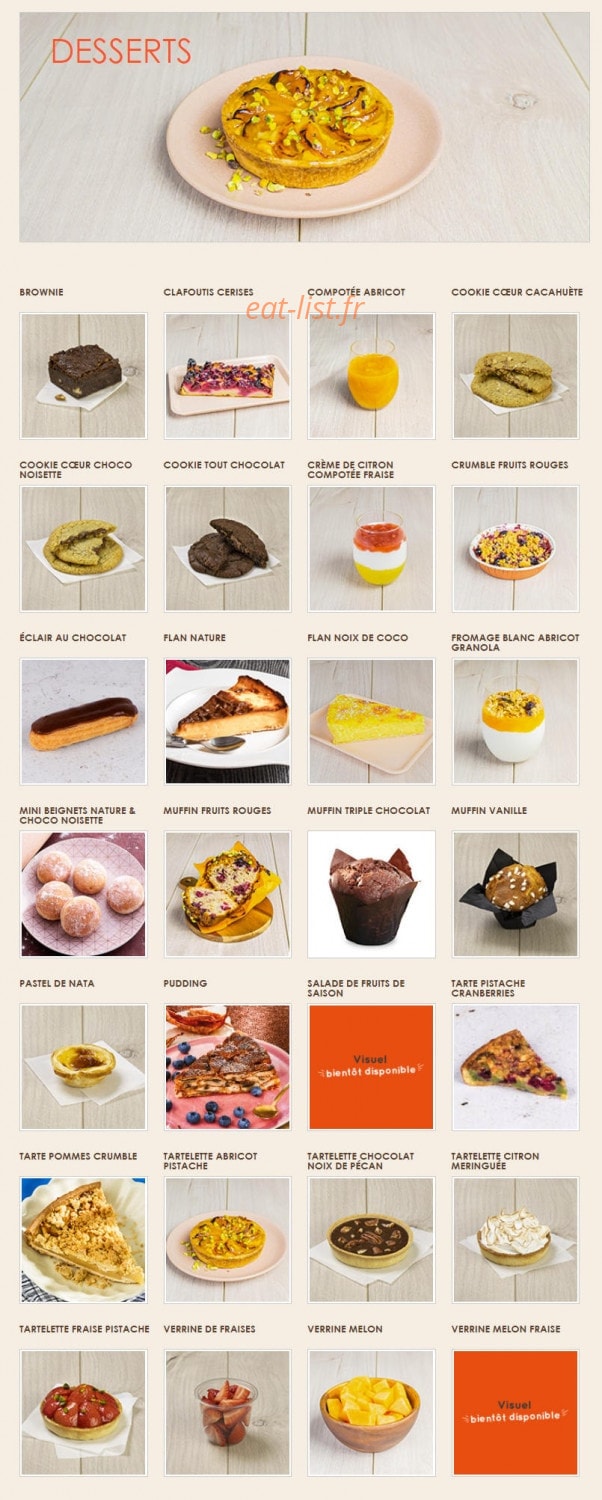 La Croissanterie — carte page 6