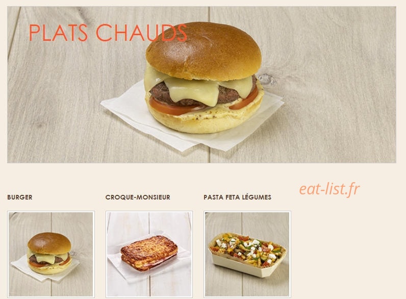 La Croissanterie — carte page 3