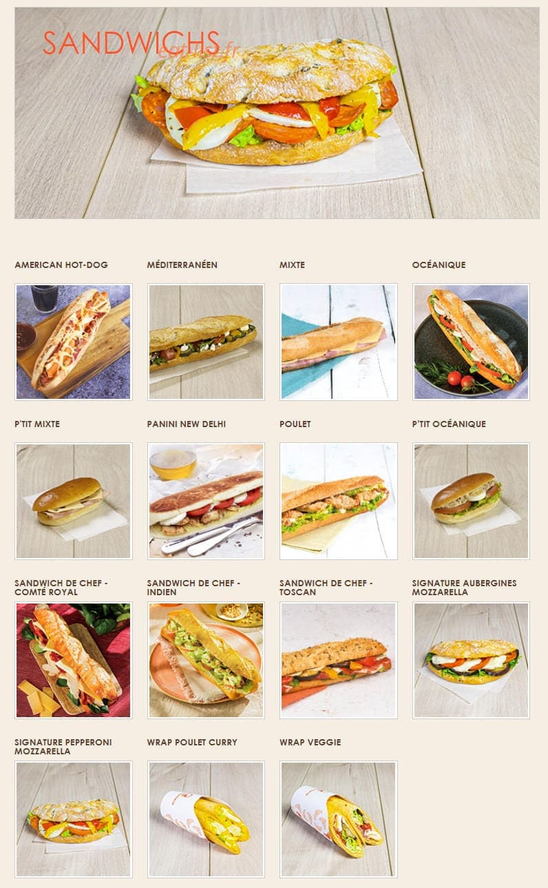 La Croissanterie — carte page 2