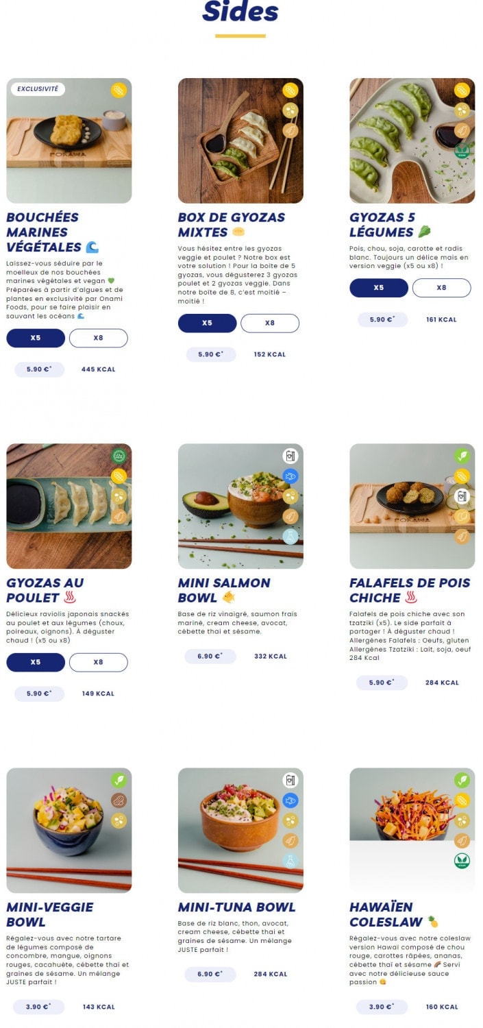 Pokawa — carte page 4