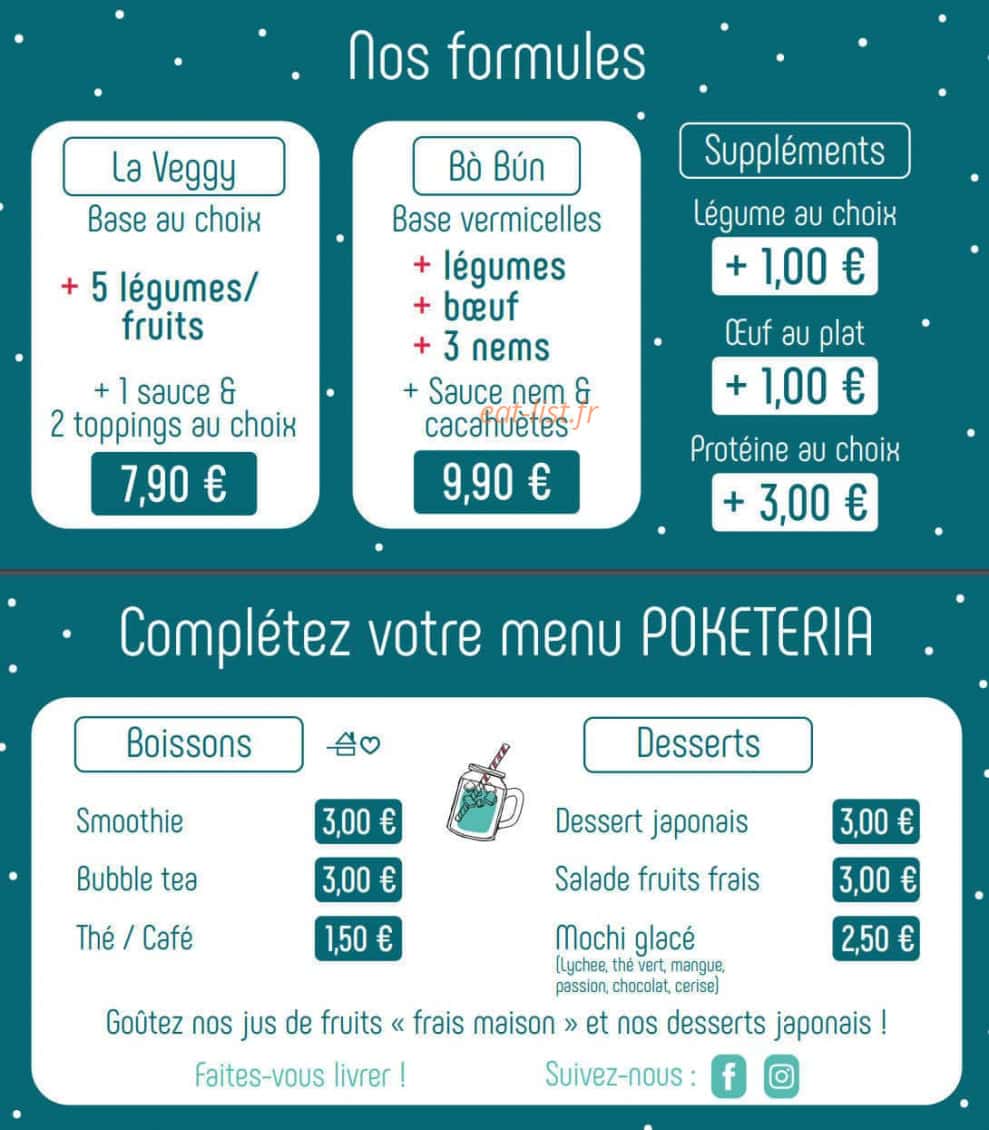 Poketeria — carte page 2