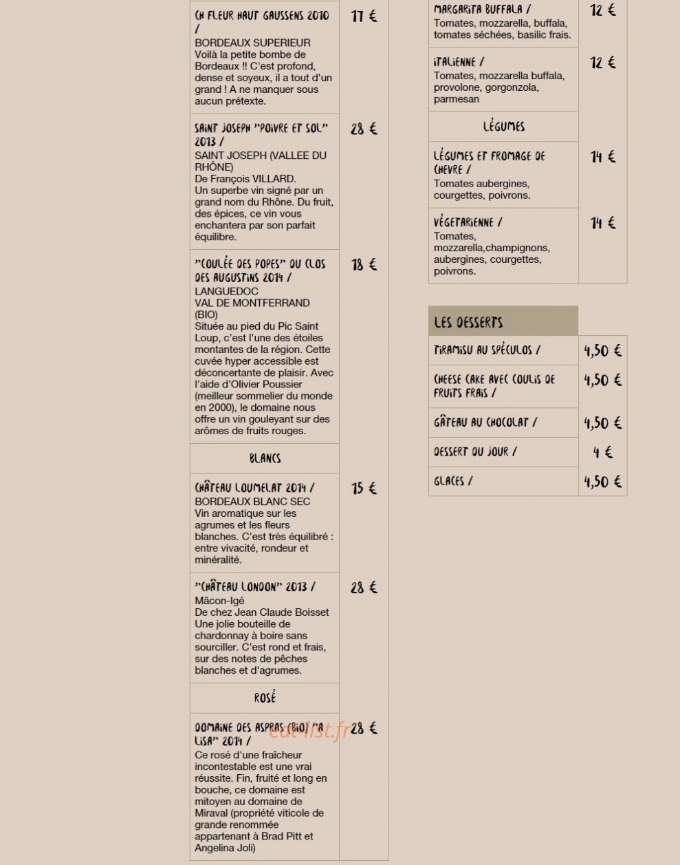 Hermitage — carte page 2