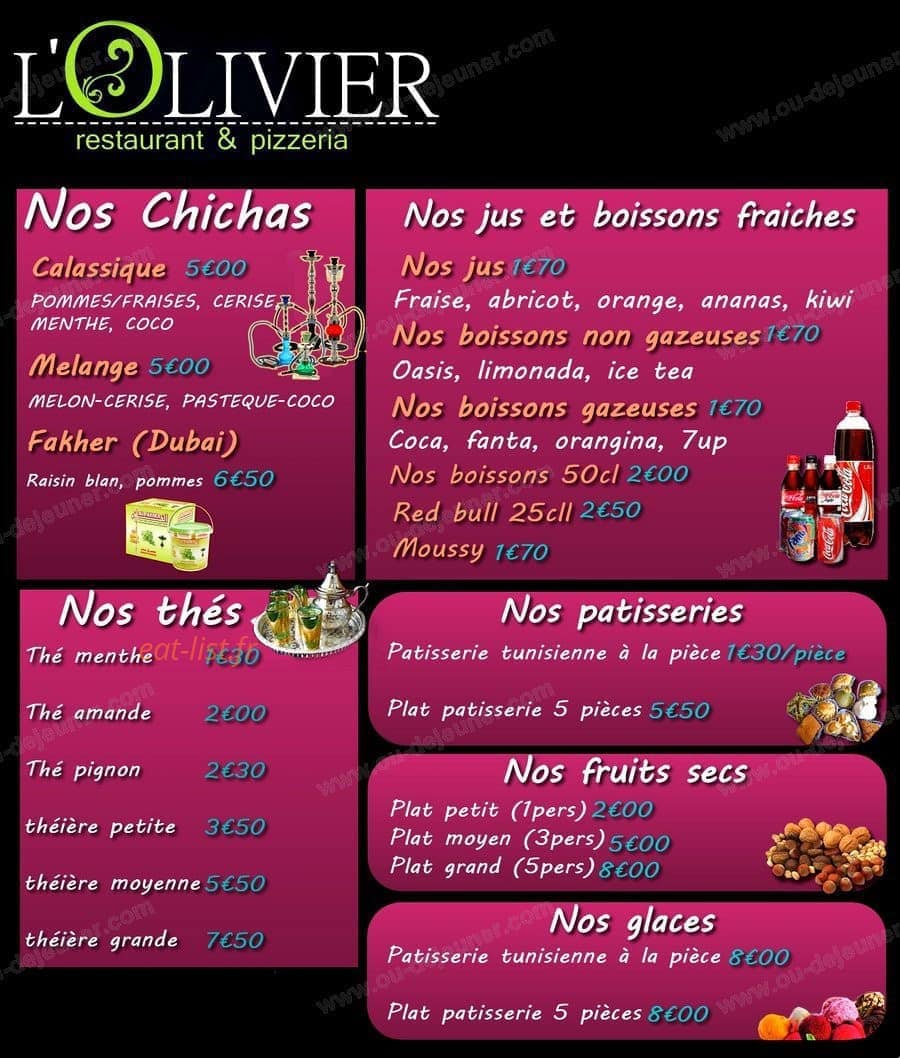 L'Olivier — carte page 2