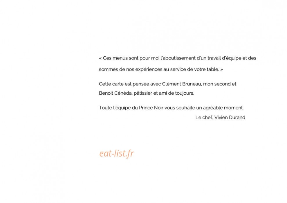 Le Prince Noir — carte page 5