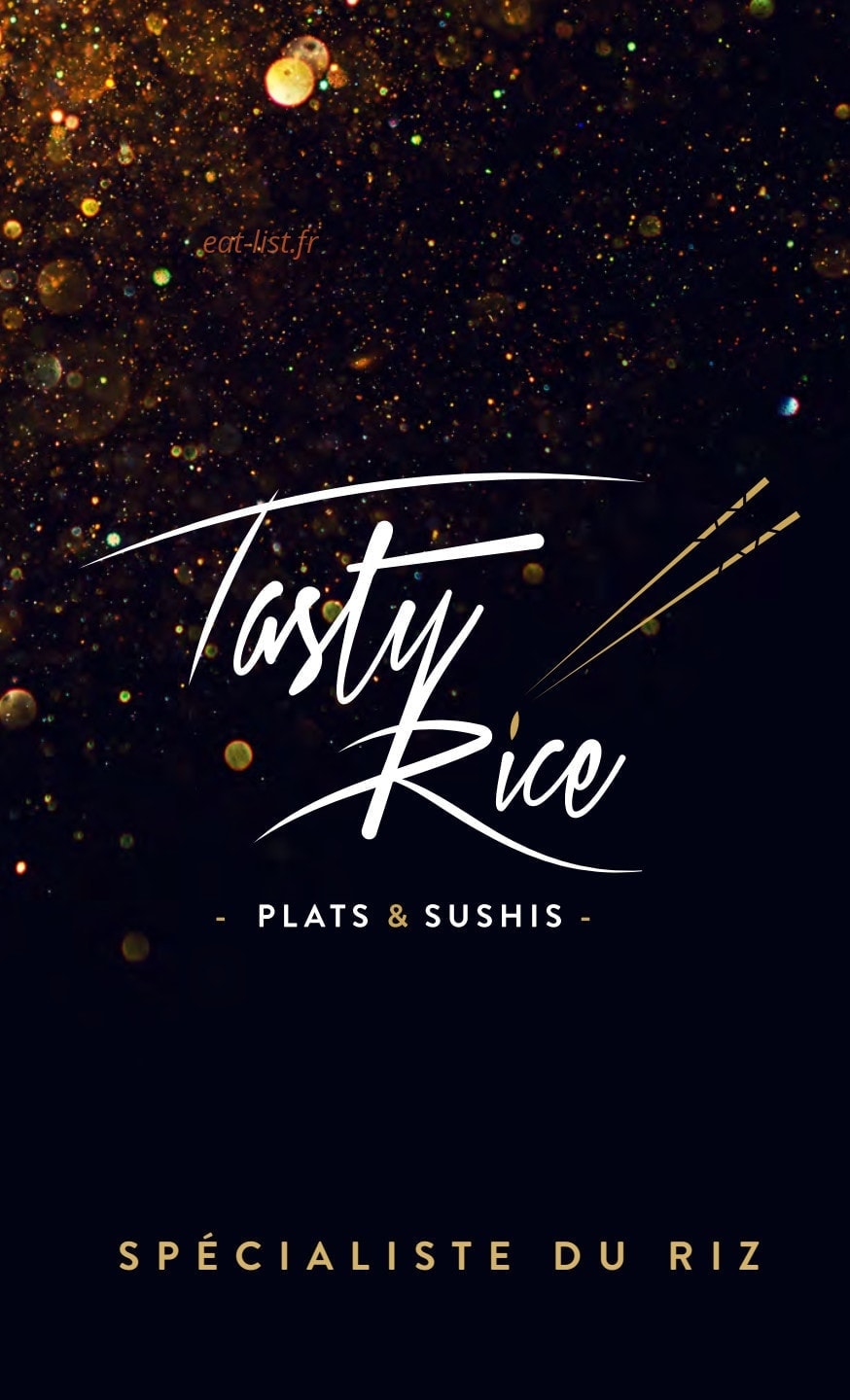 Tasty-Rice — carte page 1