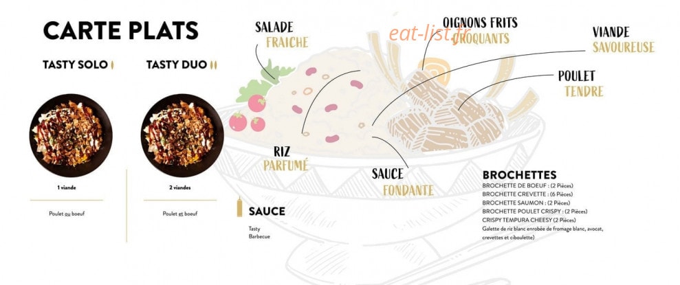 Tasty-Rice — carte page 3