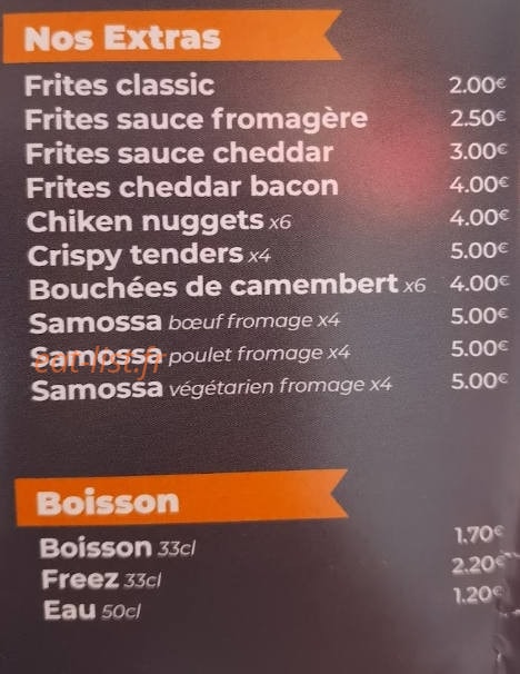 Burger Bro'z — carte page 2