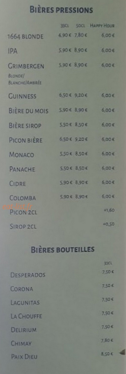 L'avenue — carte page 1