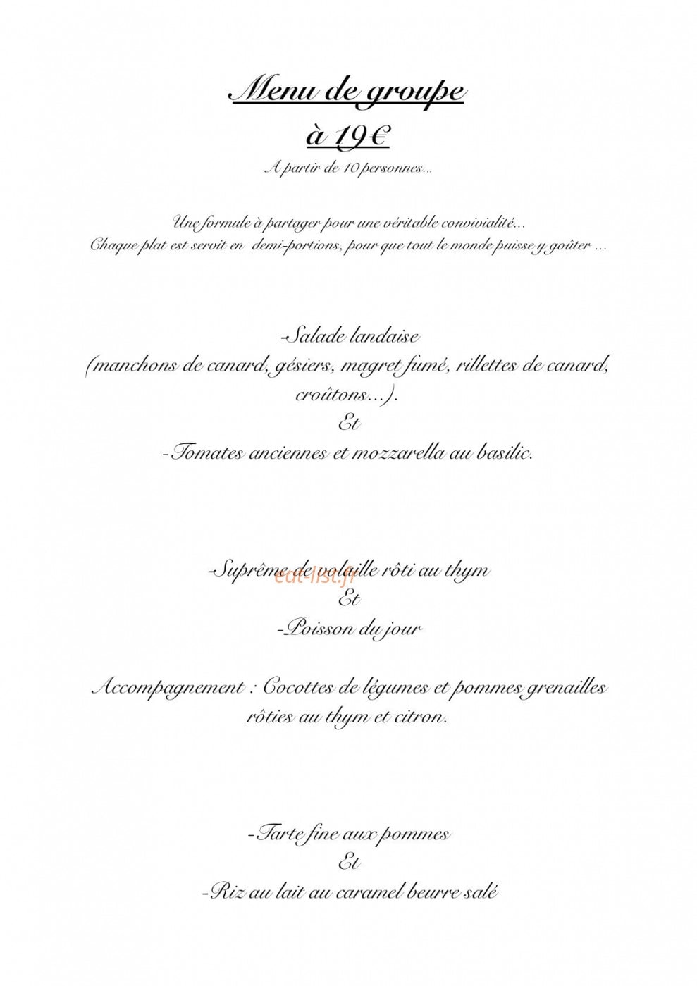 La Terrasse du Vigean — carte page 4