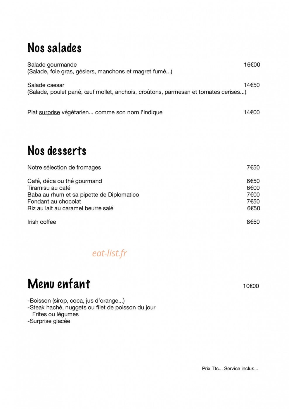 La Terrasse du Vigean — carte page 7