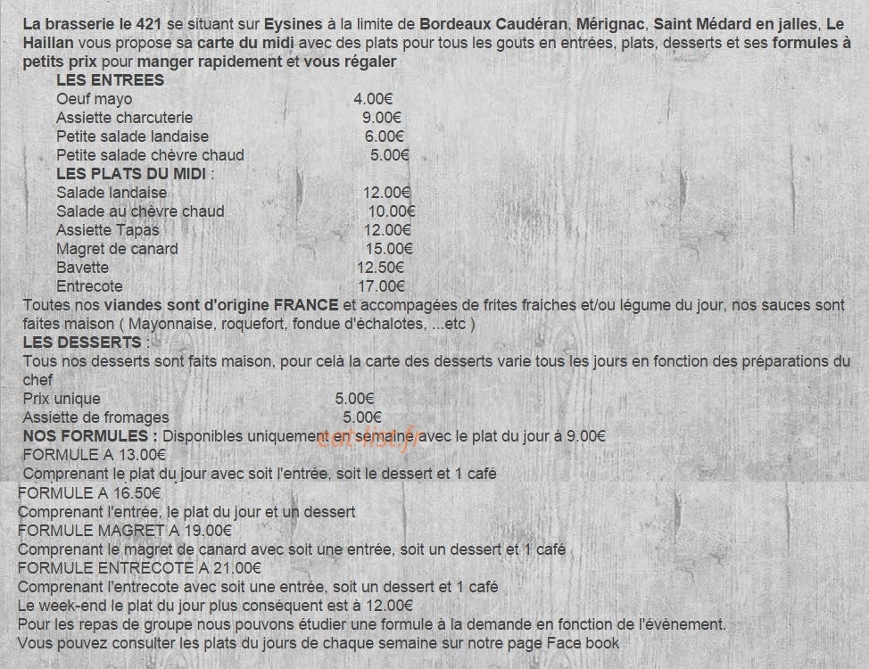 Le 421 — carte page 3