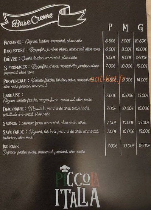 Piccola Italie — carte page 2