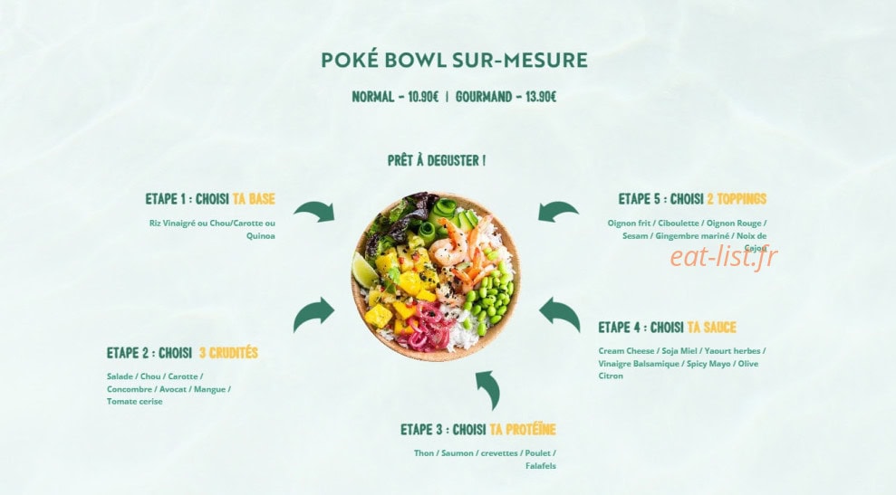 Pok And Salad — carte page 2
