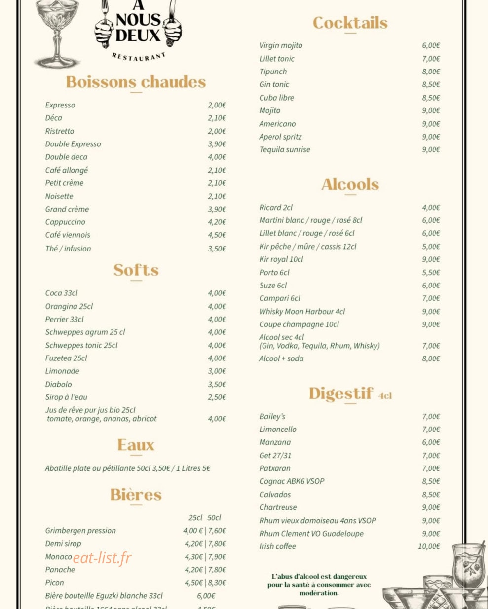 À nous Deux — carte page 4