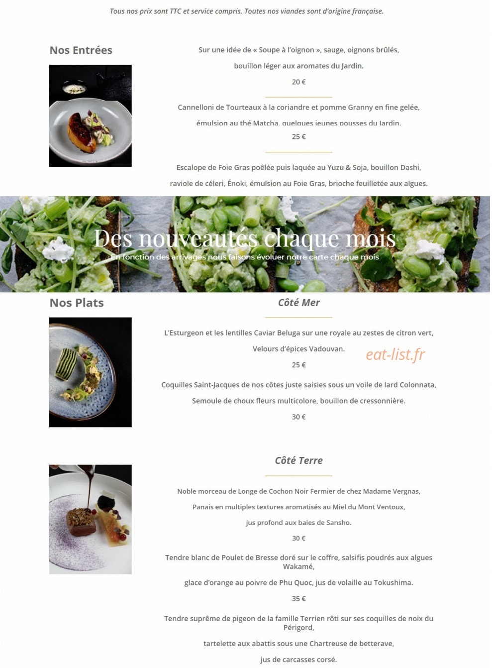 L'huitrier Pie — carte page 3