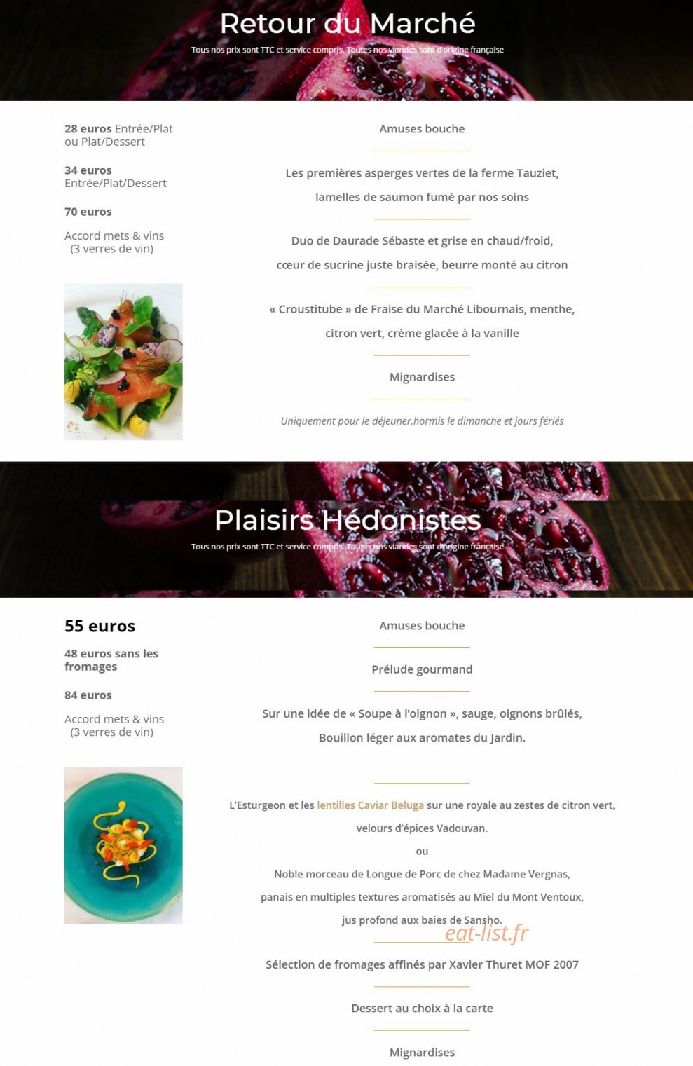 L'huitrier Pie — carte page 1