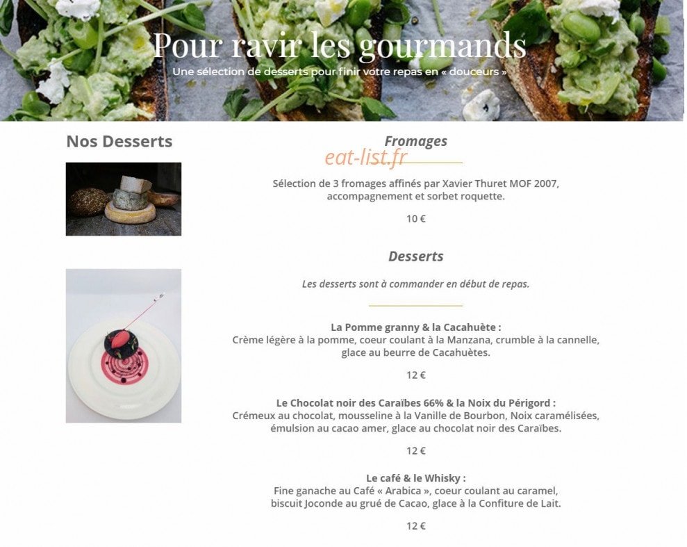 L'huitrier Pie — carte page 4
