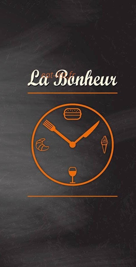 La bonheur — carte page 1