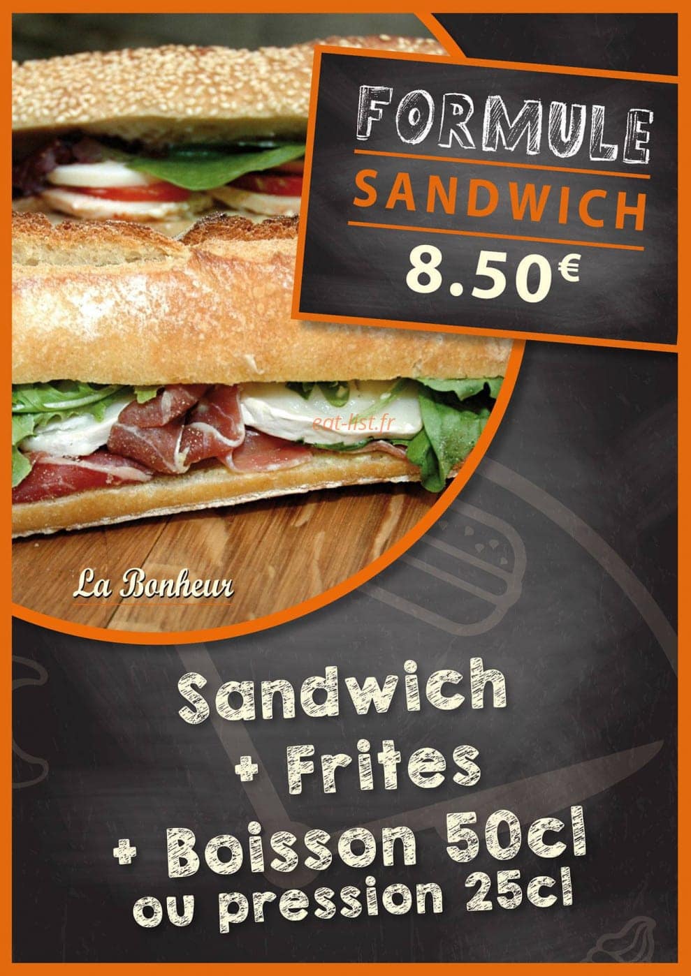 La bonheur — carte page 7