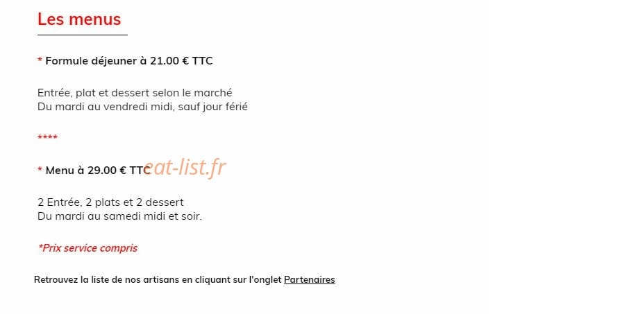 Lard Et Bouchon — carte page 2