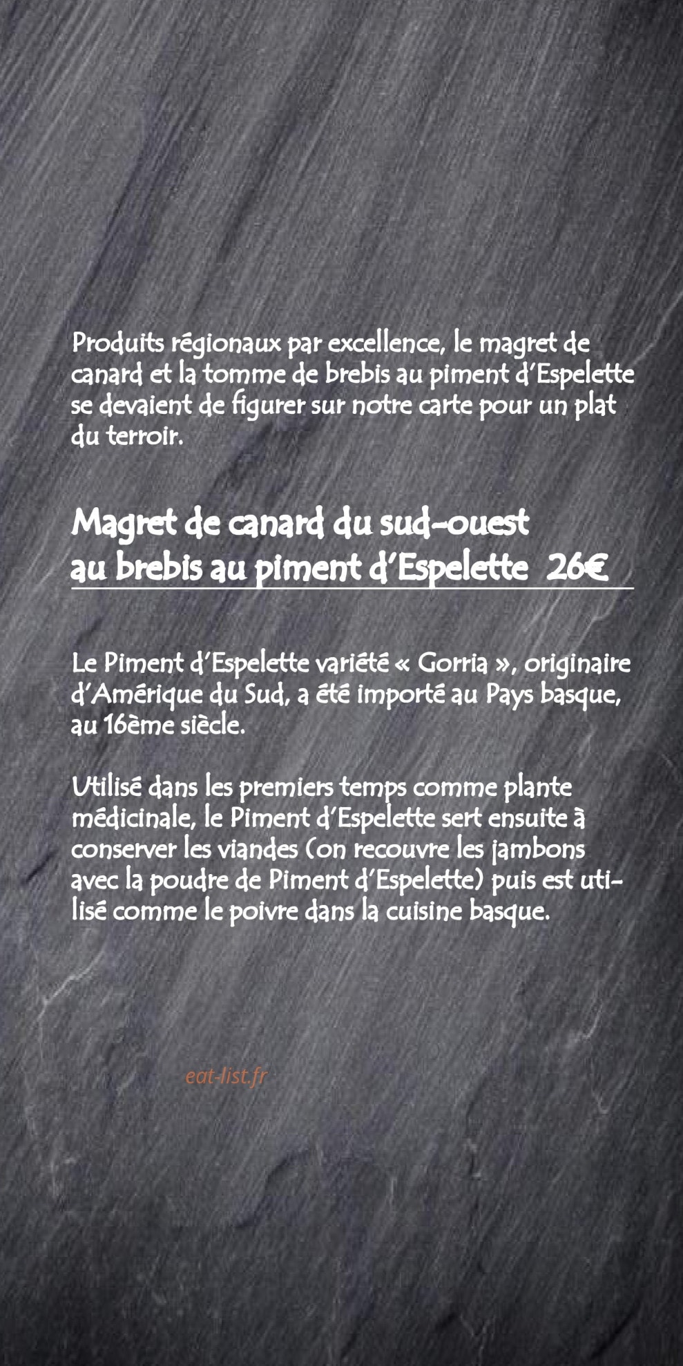 Le Bis — carte page 5