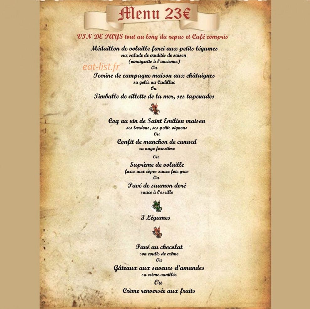 Le Médiéval — carte page 6