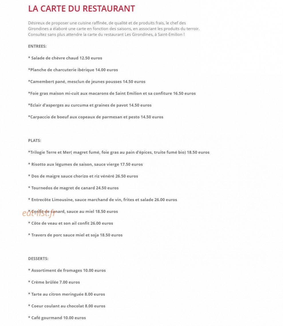 Les Giron'dines — carte page 2