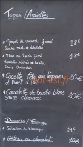 Sous la robe — carte page 1