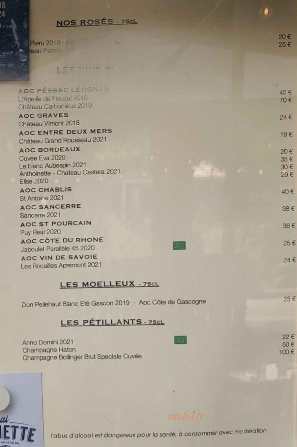 Chai Paupiette — carte page 3