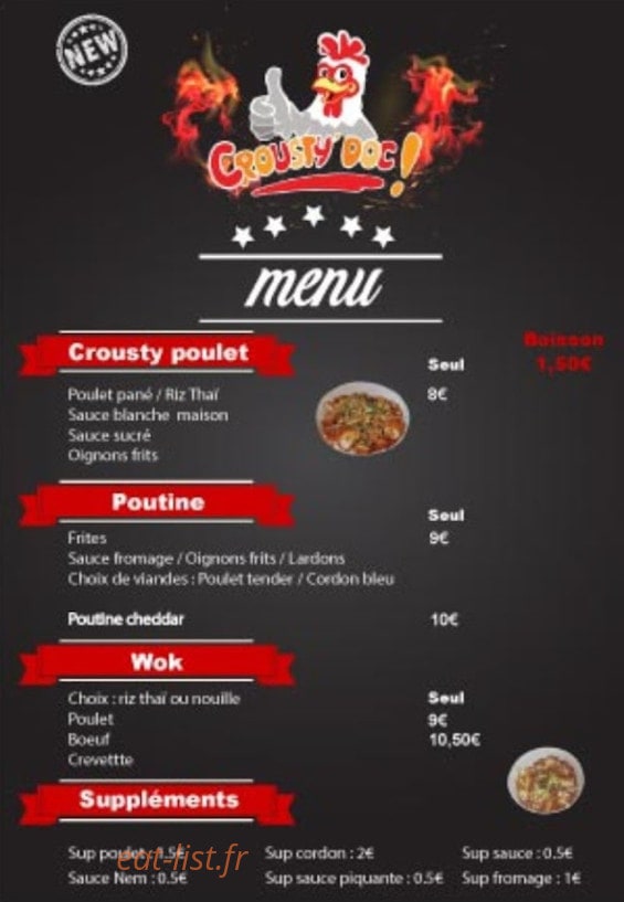 Crousty doc — carte page 1
