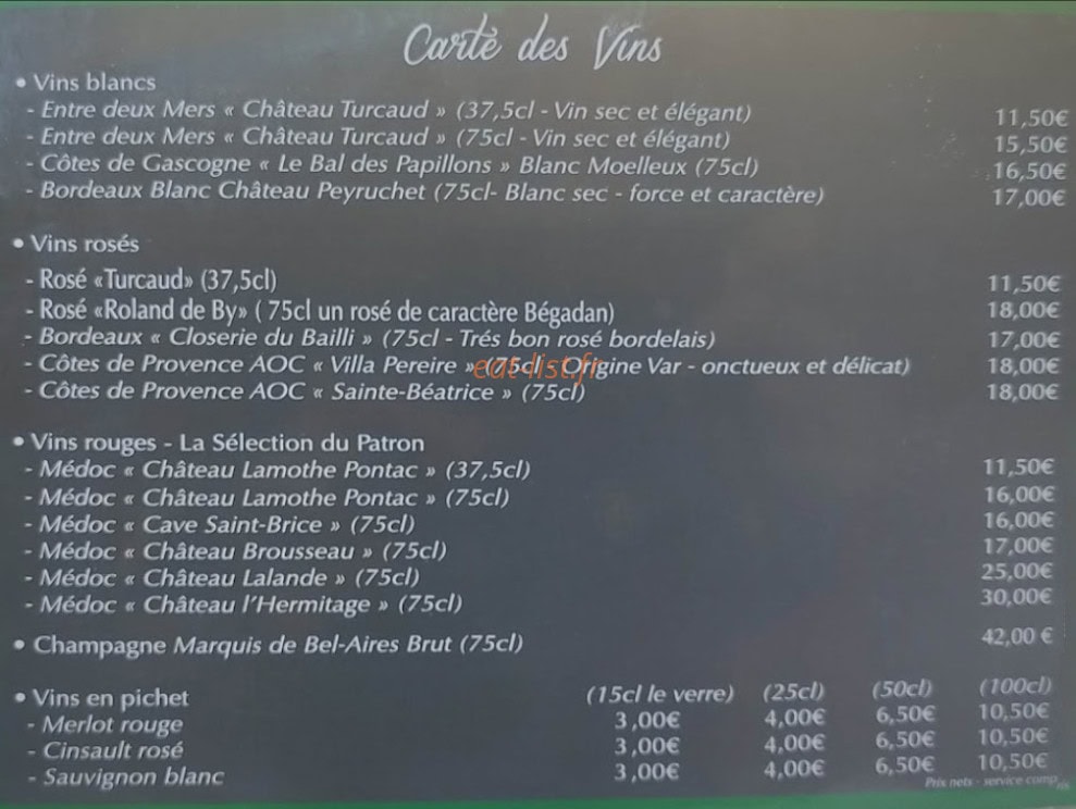 Essence Ordinaire — carte page 6