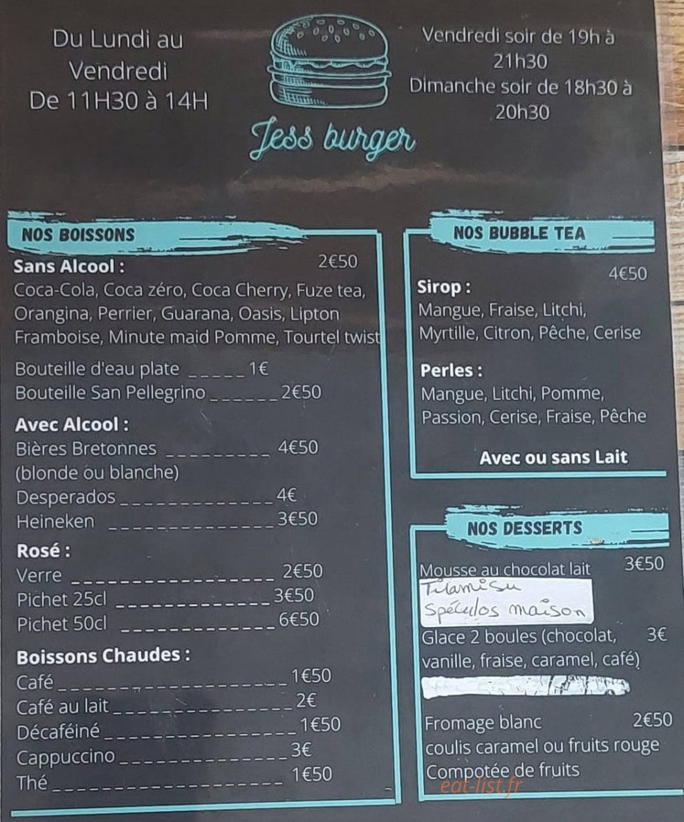 Jess Burger — carte page 2