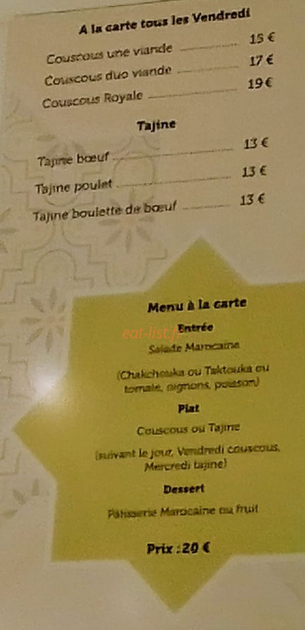 Le Touareg — carte page 1