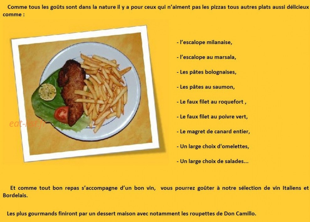 Don Camillo — carte page 2