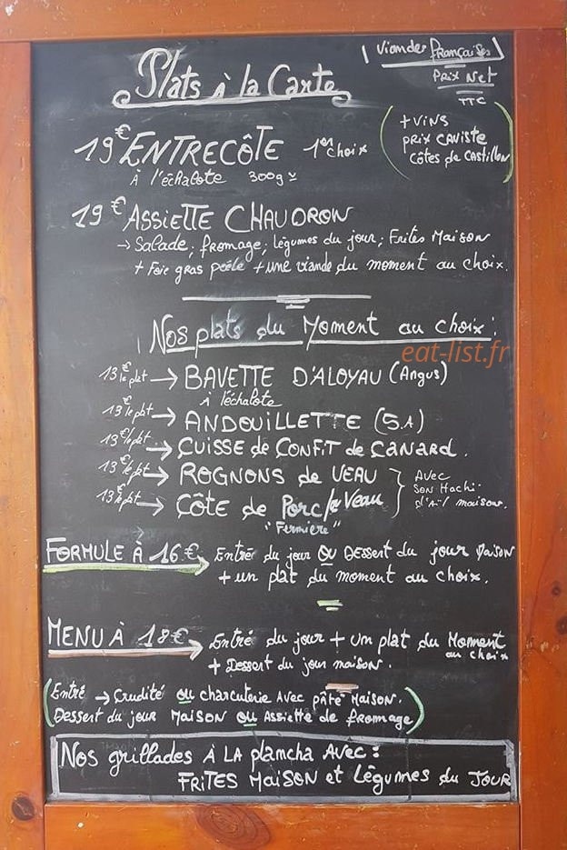Le chaudron du pere marchès — carte page 1