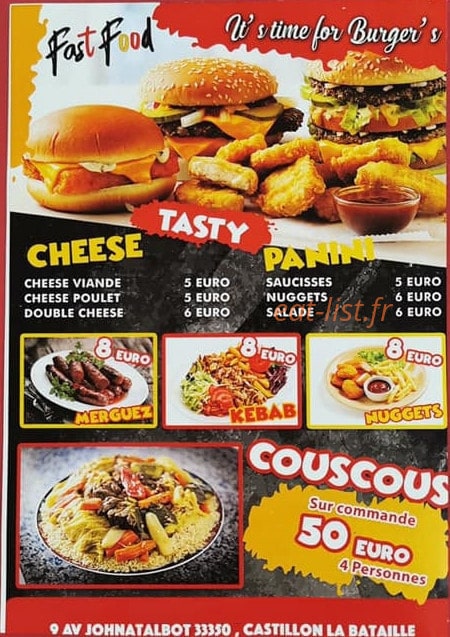 Royaume de Sandwiches — carte page 1