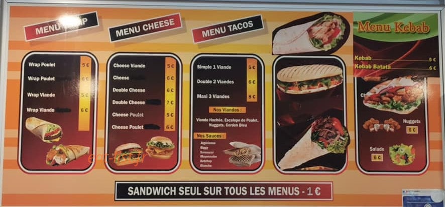 Royaume de Sandwiches — carte page 2