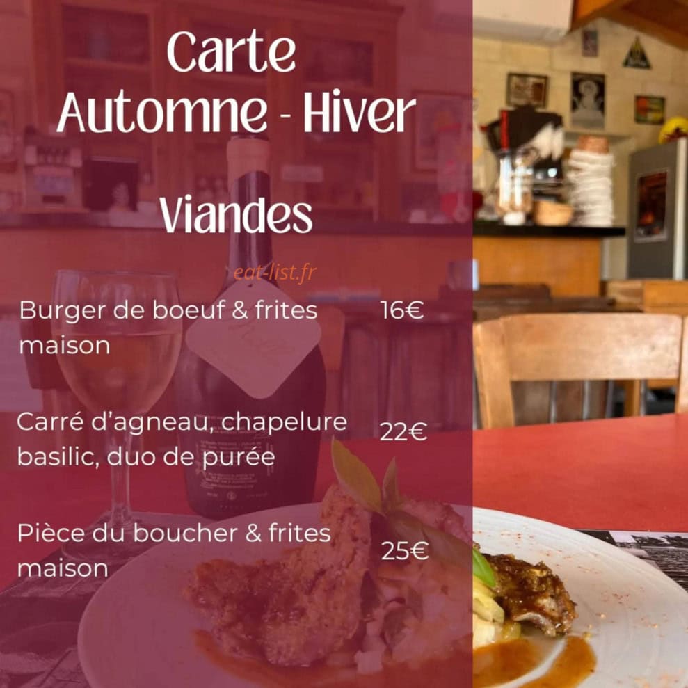 Le Cabestan — carte page 4