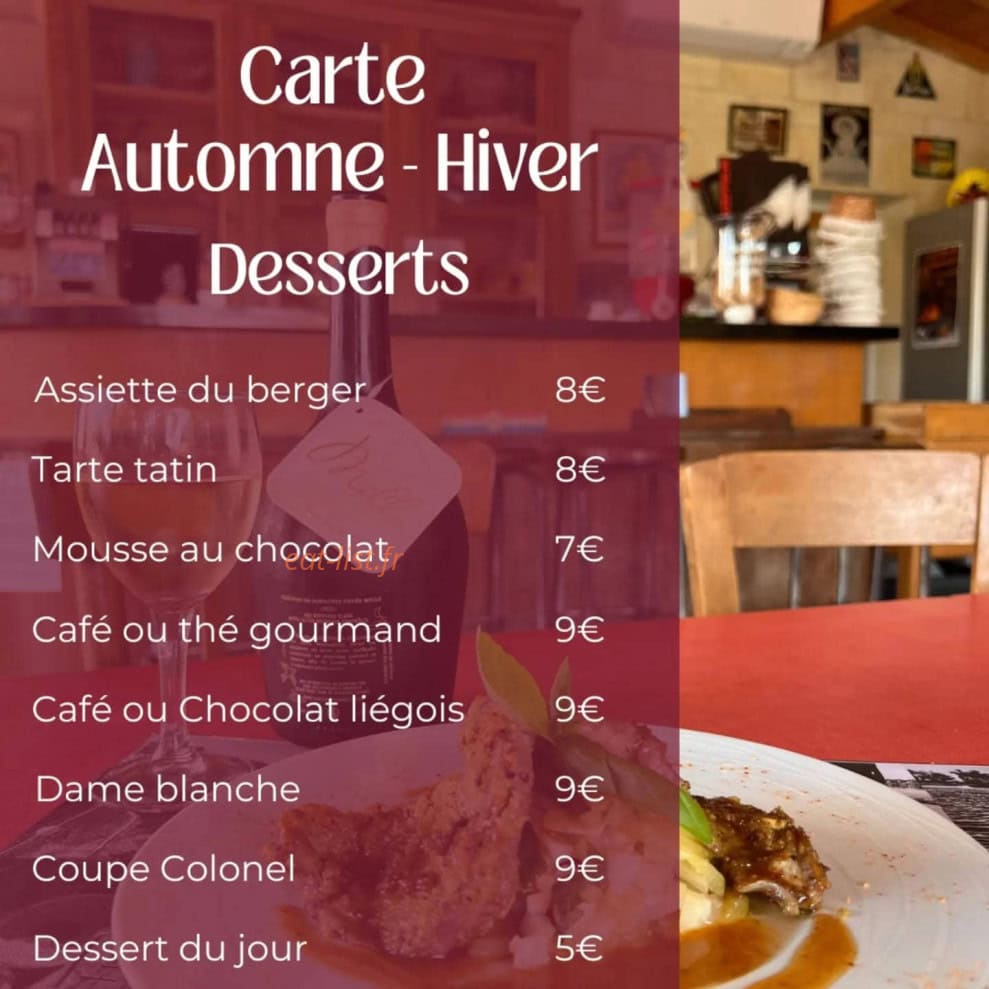 Le Cabestan — carte page 5
