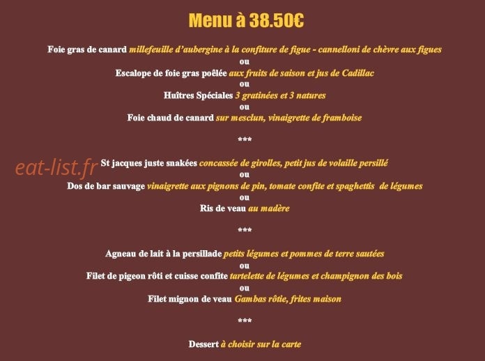 Le Robinson — carte page 6